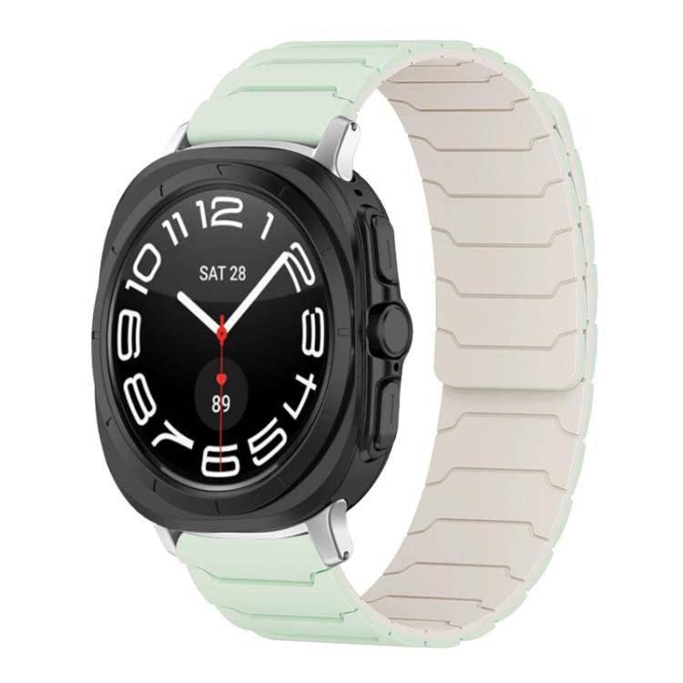 Correia de Relógio em Silicone Magnética xDfind, Para Samsung Galaxy Watch Ultra / Ultra 2025, Para Samsung Galaxy Watch8 / 8 Classic, Para Samsung Galaxy Watch 7 / 6 / 5 / FE
