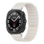 Correia de Relógio em Silicone Magnética xDfind, Para Samsung Galaxy Watch Ultra / Ultra 2025, Para Samsung Galaxy Watch8 / 8 Classic, Para Samsung Galaxy Watch 7 / 6 / 5 / FE