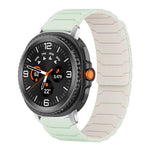 Correia de Relógio em Silicone Magnética xDfind, Para Samsung Galaxy Watch Ultra / Ultra 2025, Para Samsung Galaxy Watch8 / 8 Classic, Para Samsung Galaxy Watch 7 / 6 / 5 / FE