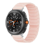 Correia de Relógio em Silicone Magnética xDfind, Para Samsung Galaxy Watch Ultra / Ultra 2025, Para Samsung Galaxy Watch8 / 8 Classic, Para Samsung Galaxy Watch 7 / 6 / 5 / FE