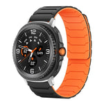 Correia de Relógio em Silicone Magnética xDfind, Para Samsung Galaxy Watch Ultra / Ultra 2025, Para Samsung Galaxy Watch8 / 8 Classic, Para Samsung Galaxy Watch 7 / 6 / 5 / FE