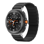 Correia de Relógio em Silicone Magnética xDfind, Para Samsung Galaxy Watch Ultra / Ultra 2025, Para Samsung Galaxy Watch8 / 8 Classic, Para Samsung Galaxy Watch 7 / 6 / 5 / FE