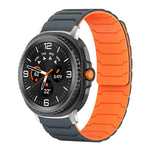 Correia de Relógio em Silicone Magnética xDfind, Para Samsung Galaxy Watch Ultra / Ultra 2025, Para Samsung Galaxy Watch8 / 8 Classic, Para Samsung Galaxy Watch 7 / 6 / 5 / FE