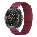 Correia de Relógio em Silicone Magnética xDfind, Para Samsung Galaxy Watch Ultra / Ultra 2025, Para Samsung Galaxy Watch8 / 8 Classic, Para Samsung Galaxy Watch 7 / 6 / 5 / FE