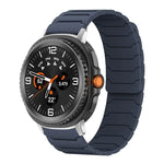 Correia de Relógio em Silicone Magnética xDfind, Para Samsung Galaxy Watch Ultra / Ultra 2025, Para Samsung Galaxy Watch8 / 8 Classic, Para Samsung Galaxy Watch 7 / 6 / 5 / FE