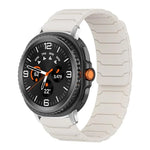 Correia de Relógio em Silicone Magnética xDfind, Para Samsung Galaxy Watch Ultra / Ultra 2025, Para Samsung Galaxy Watch8 / 8 Classic, Para Samsung Galaxy Watch 7 / 6 / 5 / FE