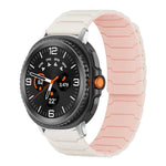 Correia de Relógio em Silicone Magnética xDfind, Para Samsung Galaxy Watch Ultra / Ultra 2025, Para Samsung Galaxy Watch8 / 8 Classic, Para Samsung Galaxy Watch 7 / 6 / 5 / FE