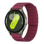 Correia de Relógio em Silicone Magnética xDfind, Para Samsung Galaxy Watch Ultra / Ultra 2025, Para Samsung Galaxy Watch8 / 8 Classic, Para Samsung Galaxy Watch 7 / 6 / 5 / FE