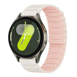 Correia de Relógio em Silicone Magnética xDfind, Para Samsung Galaxy Watch Ultra / Ultra 2025, Para Samsung Galaxy Watch8 / 8 Classic, Para Samsung Galaxy Watch 7 / 6 / 5 / FE