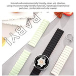 Correia de Relógio em Silicone Magnética xDfind, Para Samsung Galaxy Watch Ultra / Ultra 2025, Para Samsung Galaxy Watch8 / 8 Classic, Para Samsung Galaxy Watch 7 / 6 / 5 / FE