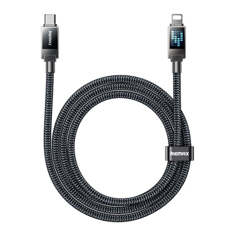 REMAX CB09 PD30W Tipo-C para 8 Pinos Cabo de Dados Trançado para Carregamento Rápido, Comprimento: 1,2m, Tipo-C para 8 Pinos