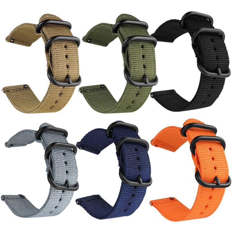 Pulseira de Relógio em Nylon Canvas com Fivela de Anel xDfind, para Google Pixel Watch4 / Watch3 45mm, para Google Pixel 4 / 3 / 2 / 1 41mm
