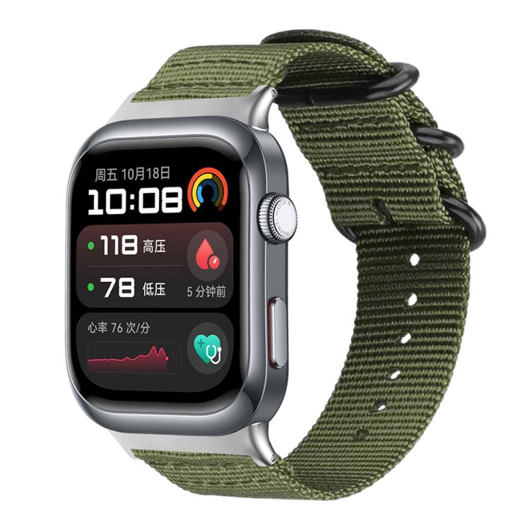 xDfind Ring Buckle Nylon Canvas Watch Band, For Huawei Watch Fit4 / Fit4 Pro / Fit3, For Huawei Watch D2
