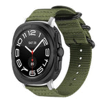 Correia de Relógio em Nylon de Tela com Fivela de Anel xDfind, Para Samsung Galaxy Watch Ultra / Ultra 2025, Para Samsung Galaxy Watch8 / 8 Classic, Para Samsung Galaxy Watch 7 / 6 / 5 / FE, Para Samsung Galaxy Fit3 SM-R390