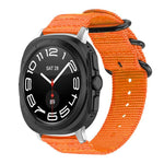 Correia de Relógio em Nylon de Tela com Fivela de Anel xDfind, Para Samsung Galaxy Watch Ultra / Ultra 2025, Para Samsung Galaxy Watch8 / 8 Classic, Para Samsung Galaxy Watch 7 / 6 / 5 / FE, Para Samsung Galaxy Fit3 SM-R390