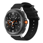 Correia de Relógio em Nylon de Tela com Fivela de Anel xDfind, Para Samsung Galaxy Watch Ultra / Ultra 2025, Para Samsung Galaxy Watch8 / 8 Classic, Para Samsung Galaxy Watch 7 / 6 / 5 / FE, Para Samsung Galaxy Fit3 SM-R390