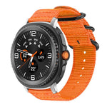 Correia de Relógio em Nylon de Tela com Fivela de Anel xDfind, Para Samsung Galaxy Watch Ultra / Ultra 2025, Para Samsung Galaxy Watch8 / 8 Classic, Para Samsung Galaxy Watch 7 / 6 / 5 / FE, Para Samsung Galaxy Fit3 SM-R390