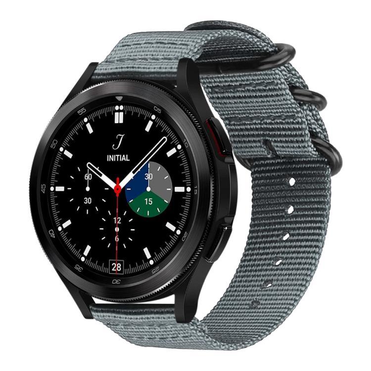 Correia de Relógio em Nylon de Tela com Fivela de Anel xDfind, Para Samsung Galaxy Watch Ultra / Ultra 2025, Para Samsung Galaxy Watch8 / 8 Classic, Para Samsung Galaxy Watch 7 / 6 / 5 / FE, Para Samsung Galaxy Fit3 SM-R390