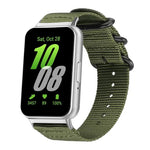 Correia de Relógio em Nylon de Tela com Fivela de Anel xDfind, Para Samsung Galaxy Watch Ultra / Ultra 2025, Para Samsung Galaxy Watch8 / 8 Classic, Para Samsung Galaxy Watch 7 / 6 / 5 / FE, Para Samsung Galaxy Fit3 SM-R390