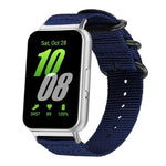 Correia de Relógio em Nylon de Tela com Fivela de Anel xDfind, Para Samsung Galaxy Watch Ultra / Ultra 2025, Para Samsung Galaxy Watch8 / 8 Classic, Para Samsung Galaxy Watch 7 / 6 / 5 / FE, Para Samsung Galaxy Fit3 SM-R390
