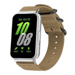 Correia de Relógio em Nylon de Tela com Fivela de Anel xDfind, Para Samsung Galaxy Watch Ultra / Ultra 2025, Para Samsung Galaxy Watch8 / 8 Classic, Para Samsung Galaxy Watch 7 / 6 / 5 / FE, Para Samsung Galaxy Fit3 SM-R390