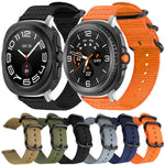 Correia de Relógio em Nylon de Tela com Fivela de Anel xDfind, Para Samsung Galaxy Watch Ultra / Ultra 2025, Para Samsung Galaxy Watch8 / 8 Classic, Para Samsung Galaxy Watch 7 / 6 / 5 / FE, Para Samsung Galaxy Fit3 SM-R390