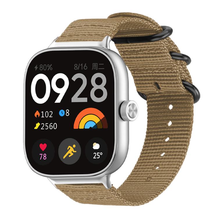 xDfind Ring Buckle Nylon Canvas Watch Band, For Xiaomi Band 10 Pro/9 Pro/Redmi Watch 6/5/4, For Redmi Watch 3 Active / Watch 3 Lite, For Redmi Watch 3