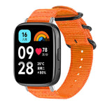 xDfind Ring Buckle Nylon Canvas Watch Band, For Xiaomi Band 10 Pro/9 Pro/Redmi Watch 6/5/4, For Redmi Watch 3 Active / Watch 3 Lite, For Redmi Watch 3