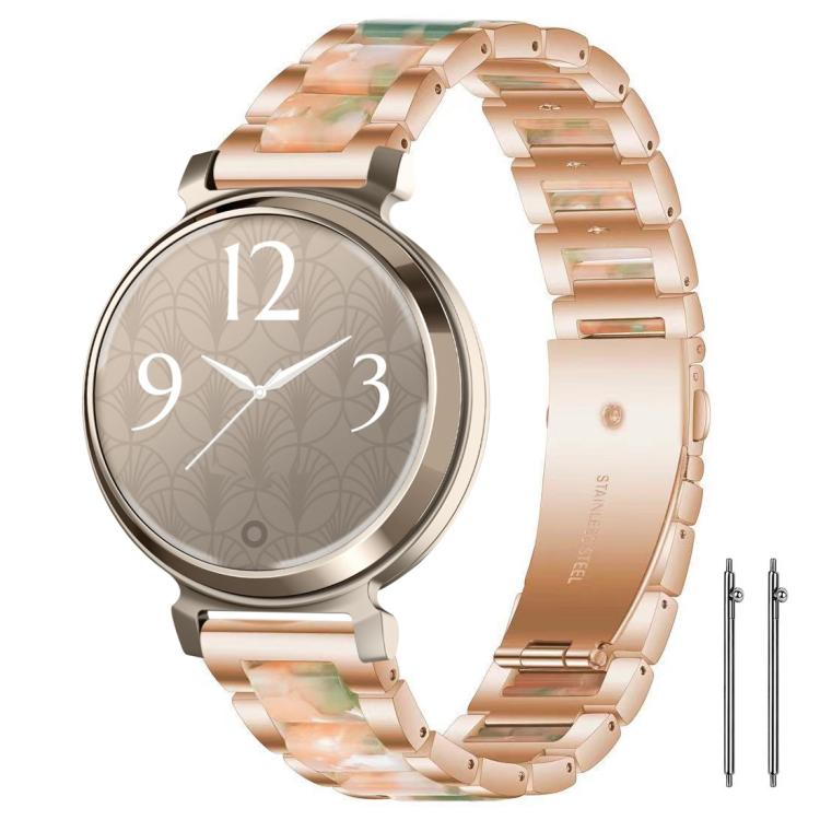 xDfind Three Beads Metal Resin Watch Band, 14mm, 18mm, 20mm, 22mm