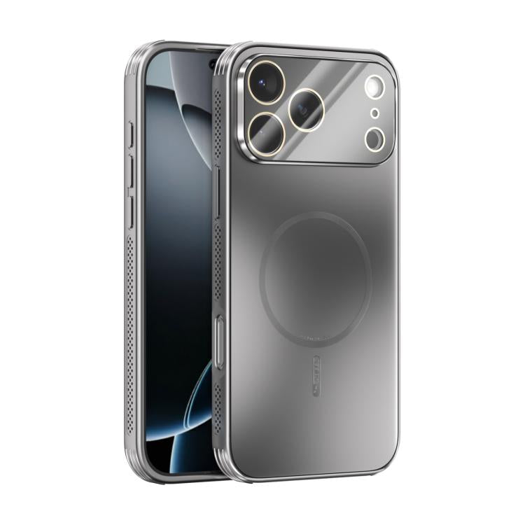 Capa para telemóvel ABEEL MagSafe fosca com dissipação de calor e película para lente, para iPhone 17e / 16e, para iPhone 17 Pro Max, para iPhone 17 Pro, para iPhone 17, para iPhone Air, para iPhone 16 Pro Max, para iPhone 16 Pro, para iPhone 16 Plus