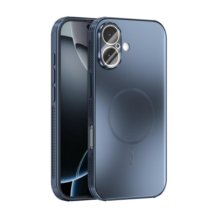 Capa para telemóvel ABEEL MagSafe fosca com dissipação de calor e película para lente, para iPhone 17e / 16e, para iPhone 17 Pro Max, para iPhone 17 Pro, para iPhone 17, para iPhone Air, para iPhone 16 Pro Max, para iPhone 16 Pro, para iPhone 16 Plus