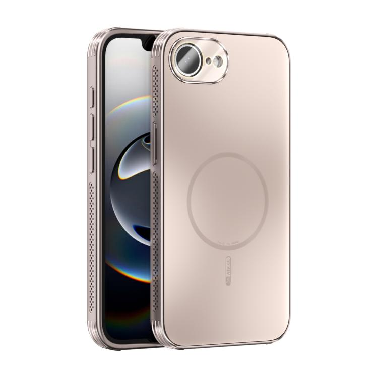 Capa para telemóvel ABEEL MagSafe fosca com dissipação de calor e película para lente, para iPhone 17e / 16e, para iPhone 17 Pro Max, para iPhone 17 Pro, para iPhone 17, para iPhone Air, para iPhone 16 Pro Max, para iPhone 16 Pro, para iPhone 16 Plus
