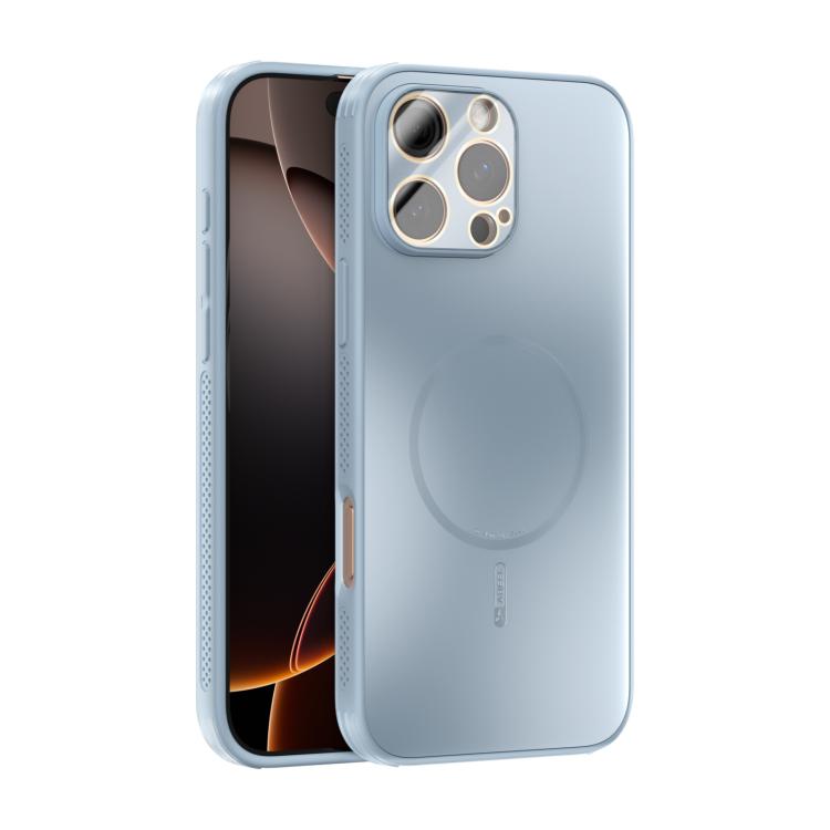 Capa para telemóvel ABEEL MagSafe fosca com dissipação de calor e película para lente, para iPhone 17e / 16e, para iPhone 17 Pro Max, para iPhone 17 Pro, para iPhone 17, para iPhone Air, para iPhone 16 Pro Max, para iPhone 16 Pro, para iPhone 16 Plus