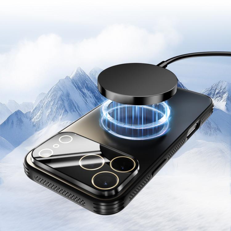 Capa para telemóvel ABEEL MagSafe fosca com dissipação de calor e película para lente, para iPhone 14 Pro Max, para iPhone 13 Pro Max, para iPhone 13 Pro, para iPhone 13