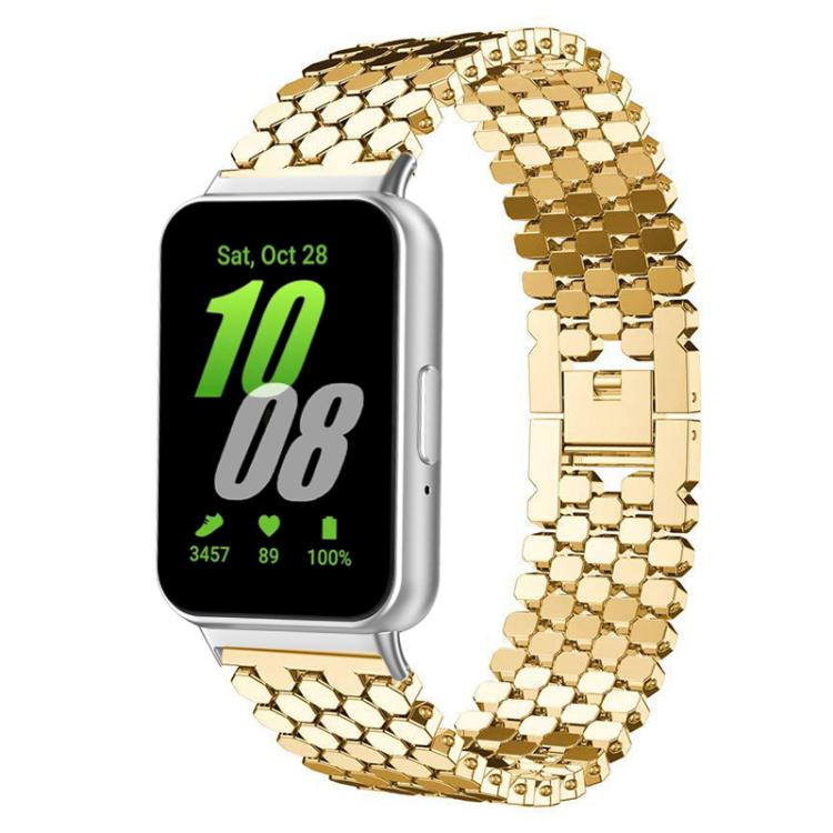 Correia de Relógio Metálica com Textura de Escama de Peixe xDfind, Para Samsung Galaxy Watch Ultra/Ultra 2025, Para Samsung Galaxy Watch8 / 8 Classic, Para Samsung Galaxy Watch7 / FE / 6 / 5 / 4, Para Samsung Galaxy Fit3