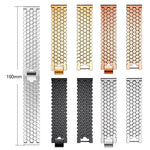 Correia de Relógio Metálica com Textura de Escama de Peixe xDfind, Para Samsung Galaxy Watch Ultra/Ultra 2025, Para Samsung Galaxy Watch8 / 8 Classic, Para Samsung Galaxy Watch7 / FE / 6 / 5 / 4, Para Samsung Galaxy Fit3