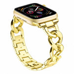 Pulseira de Relógio em Metal com Corrente de Ganga xDfind, Para Apple Watch 42 / 44 / 45 / 46 / 49mm