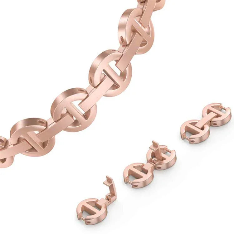 Pulseira de Relógio em Aço Inoxidável com Diamantes xDfind, Para Apple Watch 42 / 44 / 45 / 46 / 49mm, Para Apple Watch 38 / 40 / 41 / S10 42mm