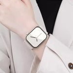 Pulseira de Relógio em Silicone Magnético em Forma de I xDfind, Para Apple Watch 42 / 44 / 45 / 46 / 49mm, Para Apple Watch 38 / 40 / 41 / S10 42mm