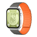 xDfind I-shaped Magnetic Silicone Watch Band, For Huawei Watch Fit4 / Fit4 Pro / Fit3, For Huawei Band 10 / 9 / 8