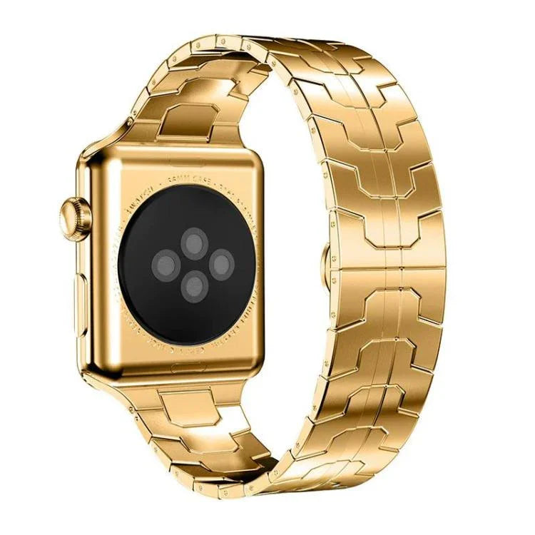 Pulseira de Relógio em Aço Inoxidável com Fecho Borboleta xDfind, Para Apple Watch 42 / 44 / 45 / 46 / 49mm, Para Apple Watch 38 / 40 / 41 / S10 42mm
