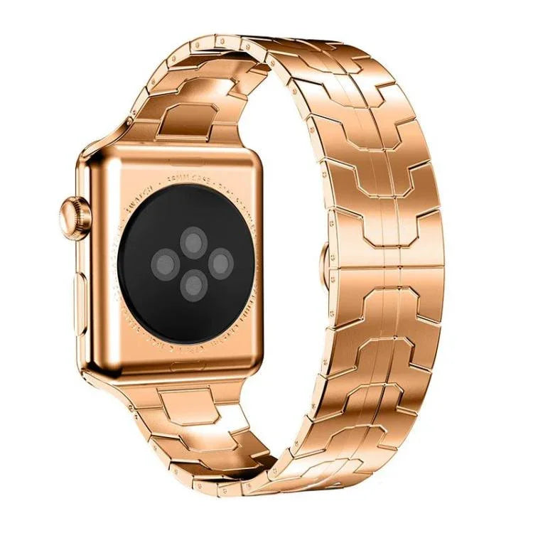 Pulseira de Relógio em Aço Inoxidável com Fecho Borboleta xDfind, Para Apple Watch 42 / 44 / 45 / 46 / 49mm, Para Apple Watch 38 / 40 / 41 / S10 42mm