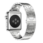 Pulseira de Relógio em Aço Inoxidável com Fecho Borboleta xDfind, Para Apple Watch 42 / 44 / 45 / 46 / 49mm, Para Apple Watch 38 / 40 / 41 / S10 42mm