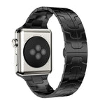 Pulseira de Relógio em Aço Inoxidável com Fecho Borboleta xDfind, Para Apple Watch 42 / 44 / 45 / 46 / 49mm, Para Apple Watch 38 / 40 / 41 / S10 42mm