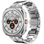 Correia de Relógio em Aço Inoxidável com Fivela Borboleta xDfind, Para Samsung Galaxy Watch Ultra / Ultra 2025, Para Samsung Galaxy Watch8 / 8 Classic