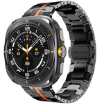 Correia de Relógio em Aço Inoxidável com Fivela Borboleta xDfind, Para Samsung Galaxy Watch Ultra / Ultra 2025, Para Samsung Galaxy Watch8 / 8 Classic