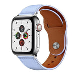 Pulseira de Relógio em Pele Genuína com Fecho de Rebite xDfind, Para Apple Watch 42 / 44 / 45 / 46 / 49mm, Para Apple Watch 38 / 40 / 41 / S10 42mm
