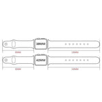 Pulseira de Relógio em Pele Genuína com Fecho de Rebite xDfind, Para Apple Watch 42 / 44 / 45 / 46 / 49mm, Para Apple Watch 38 / 40 / 41 / S10 42mm