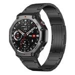 xDfind I-Shaped Buckle Stainless Steel Watch Band, For Amazfit T-Rex 3