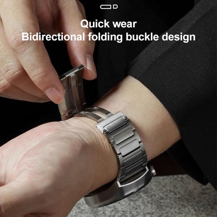 xDfind I-Shaped Buckle Stainless Steel Watch Band, For Huawei Watch D2